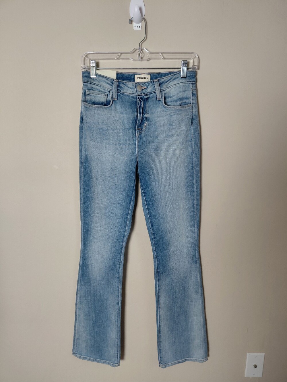 L'AGENCE Oriana High-Rise Straight Leg Jeans  Size 25